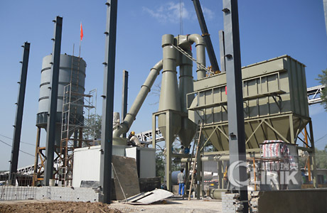 Superfine dolomite powder grinding production process plant